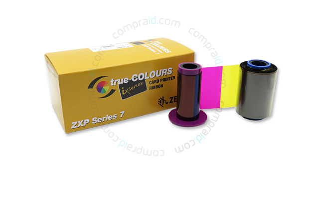 Ribbon color para impresora de tarjetas Zebra ZXP7