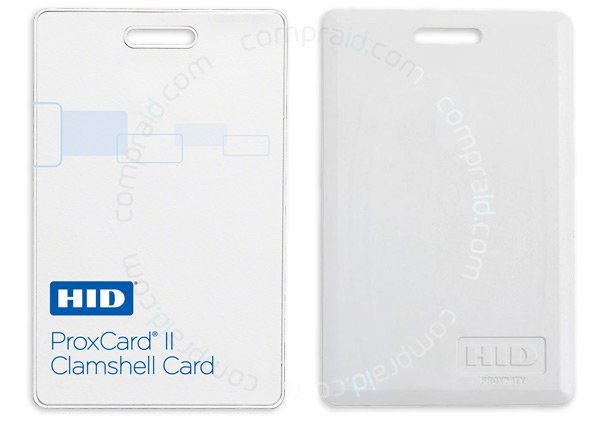 Venta de tarjetas de proximidad HID ProxCard II por radio frecuencia a 125 kHz